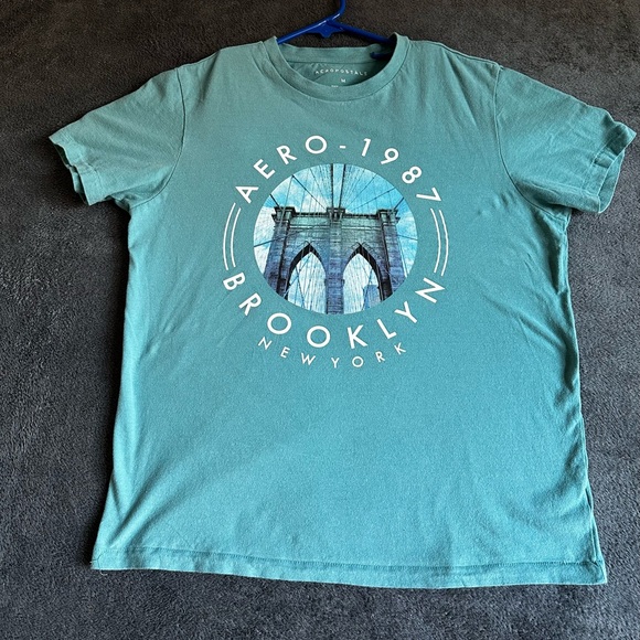 Aeropostale Other - AEROPOSTALE MENS BROOKLYN NEW YORK  SHORT SLEEVE T-SHIRT SZ M